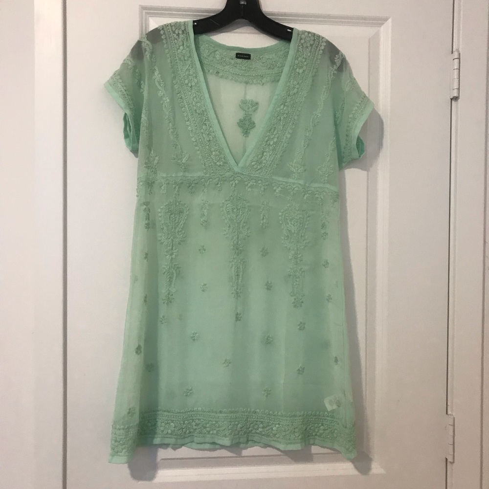 zingara light green Cover Up Dress size 2